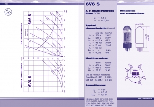 JJ 6V6S valve 