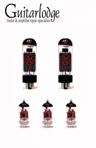 Marshall JCM800 2204 (50 watt) valve kit