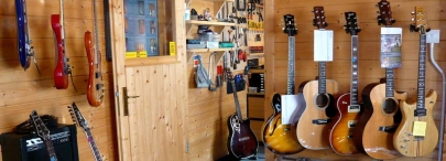 guitar & amplifier repair at Guitarlodge