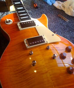 Les Paul setup Guitarlodge