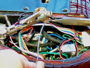 Pickups, electronic repairs & modifications: electronic repairs on a Brian Moore custom guitar