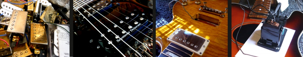 Pickups, electronic repairs & modifications: pickups, Les Paul pickup cavity & acoustic preamp system removed