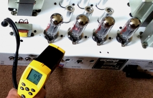valve testing & matching: checking valve operating temperature balance using thermo gun