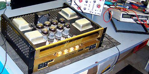 Amplifier repairs on Marshall 9200 power amplifier