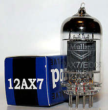 Mullard 12AX7 preamp valve