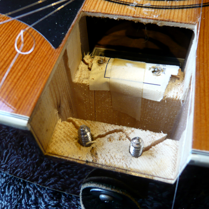12 string neck break repair: