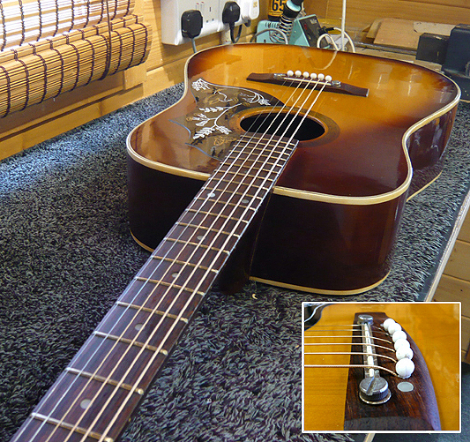 Acoustic neck reset: