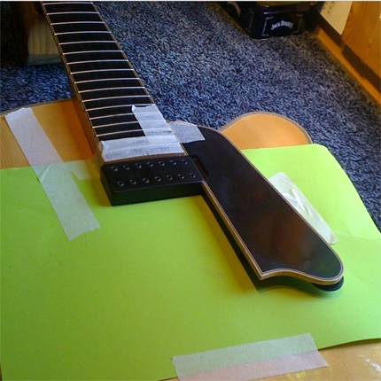 Archtop pickup install: