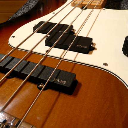 Fender Precision pickup install: