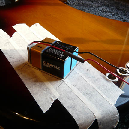 Fender Precision pickup install: