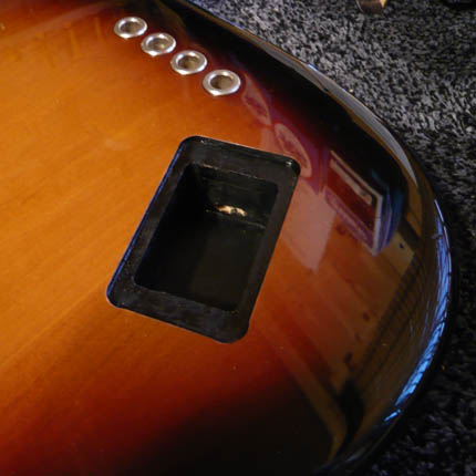 Fender Precision pickup install: