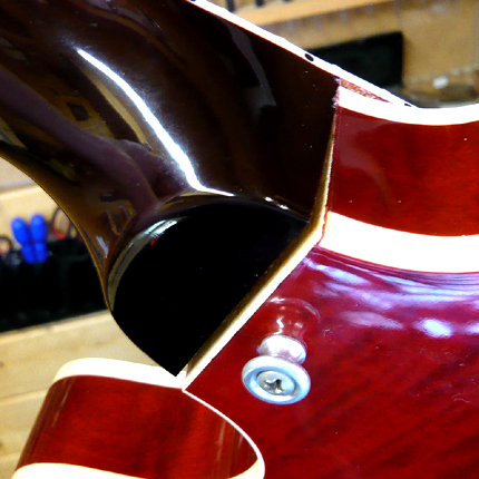 Gibson 335 neck break repair: