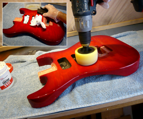 Jackson finish repair: