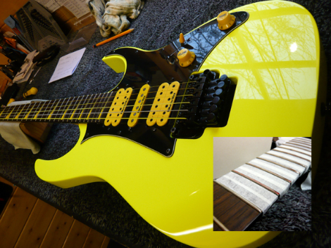 Ibanez setup: