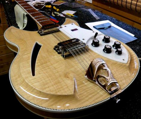 Rickenbacker 12 string setup: